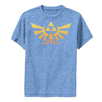 Boys 8-20 The Legend Of Zelda Tri-Force Gradient Logo Graphic Tee