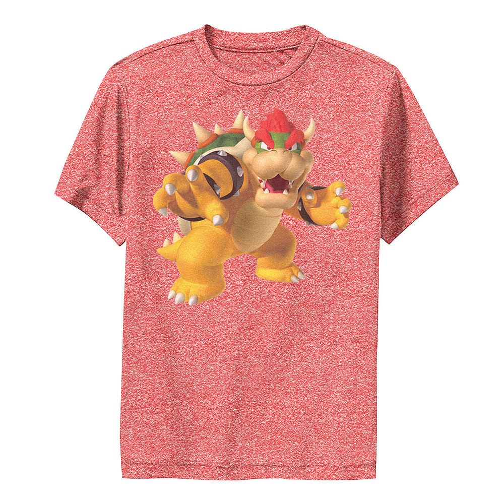 Super Mario Bros. Bowser T-shirt, Kid's Boy, 134-140, Years 8 To 10, Red main image 1