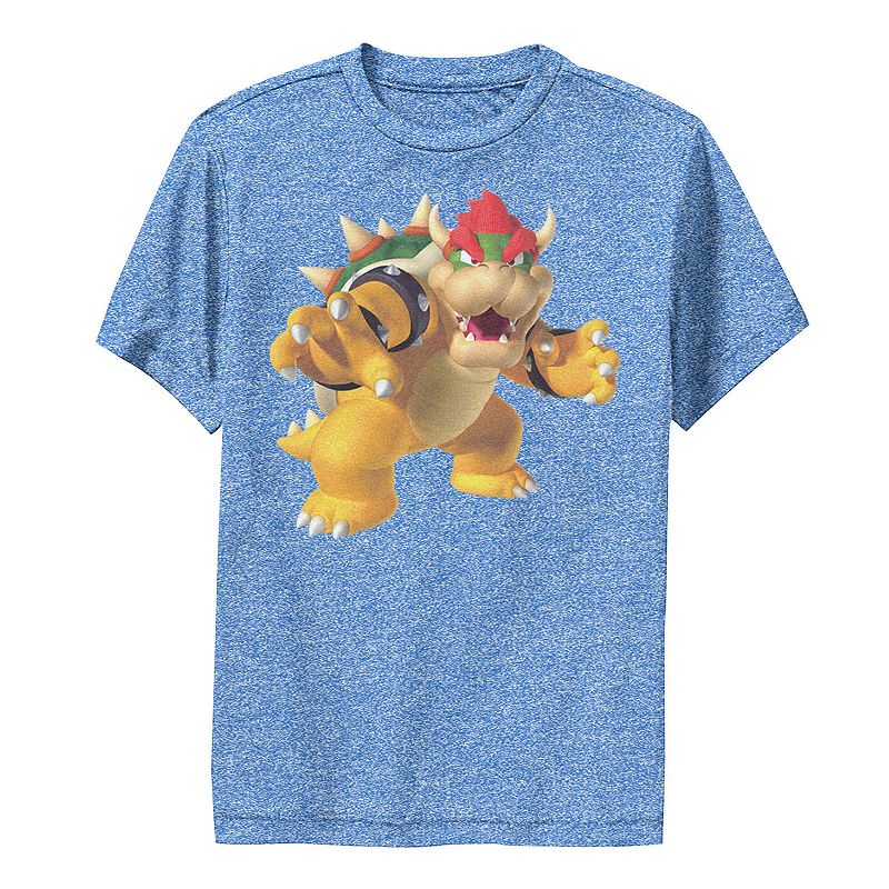 Boys 6-20 Super Mario Bowser Portrait Logo Graphic Tee, Boy's, 