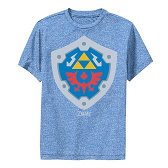 Boys 8-20 The Legend Of Zelda Shield Portrait Graphic Tee