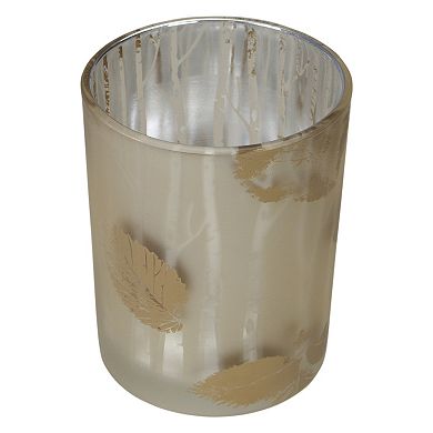 Northlight Matte Birch Candle Holder Table Decor