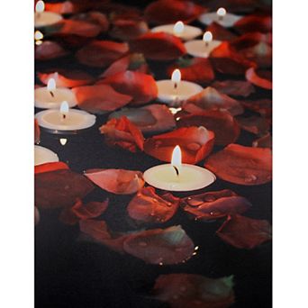 Northlight LED Flickering Canvas Wall Art