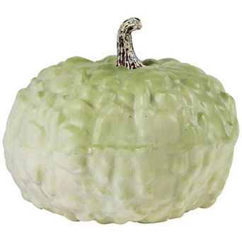 Northlight White Textured Artificial Pumpkin Halloween Table Decor