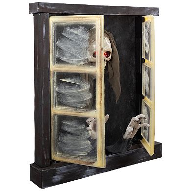 Northlight Light-Up Animated Opening Window Halloween Floor Decor
