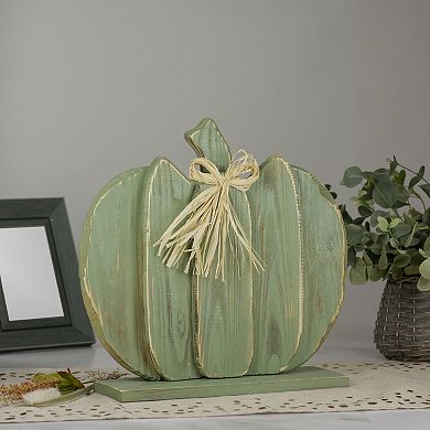 Northlight Slatted Halloween Pumpkin Table Decor