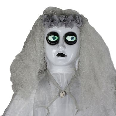Northlight 6' Lighted and Animated Ghost Bride Halloween Decoration