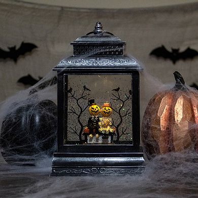 Northlight Light-Up Halloween Snow Globe Lantern Table Decor