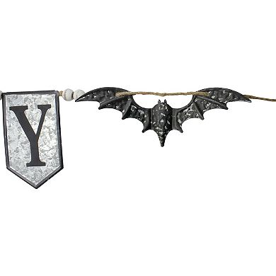 Northlight 7' Spooky Halloween Bat Banner