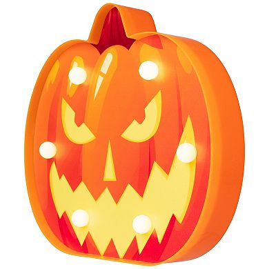 Northlight Light-Up Jack O'Lantern Halloween Marquee Wall Decor