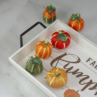 Northlight Harvest Artificial Pumpkin Table Decor 6-piece Set