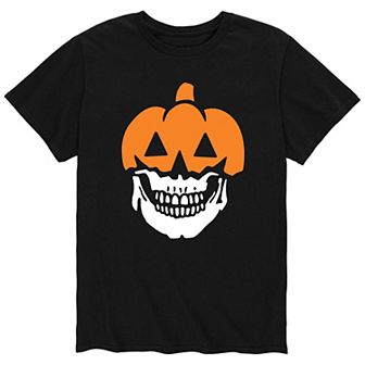 Men's Pumpkin Skull Tee
