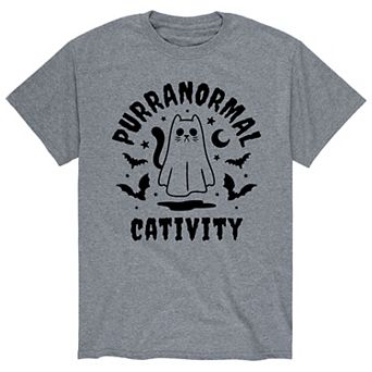 Men's "Paranormal Cativity" Halloween Tee