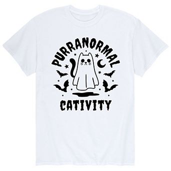 Men's "Paranormal Cativity" Halloween Tee