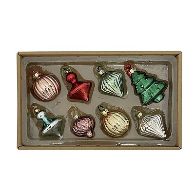 St. Nicholas Square® Set of 8 Vintage Inspired Christmas Ornaments