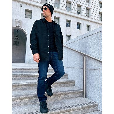 Men's Sonoma Goods For Life® Fleece-Lined Canvas Shirt Jacket 