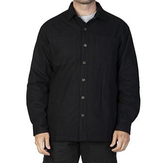 Men's Sonoma Goods For Life® Fleece-Lined Canvas Shirt Jacket