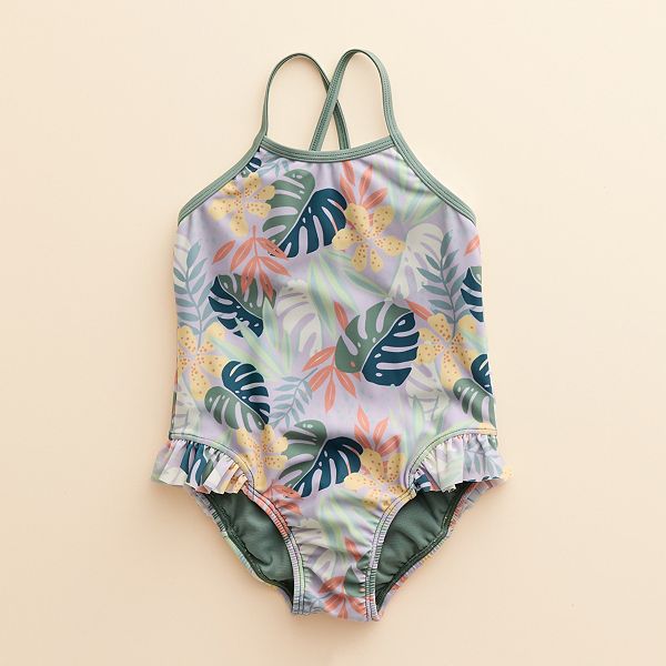 Baby & Toddler Girl Little Co. by Lauren Conrad Ruffled 1-Piece Swimsuit
