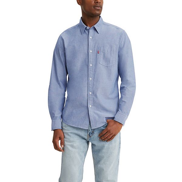 Men's Levi's Classic Cottonized Hemp Button-Down Shirt