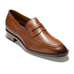 Cole Haan Mens Kneeland Leather Comfort Slip On Penny Loafers Shoes BHFO 3915