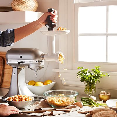 KitchenAid KSM2FPPA Food Grinder + Vegetable/Fruit Strainer + Fresh Prep Slicer/Shredder Stand Mixer Attachment Pack KitchenAid KSM2FPPA Food Grinder + Vegetable/Fruit Strainer + Fresh Prep Slicer/Shredder Stand Mixer Attachment Pack