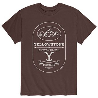 Men's Yellowstone Stone Dutton Tee