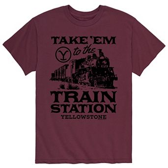 Men's Yellowstone Take Em Train Tee