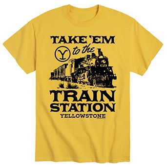 Men's Yellowstone Take Em Train Tee