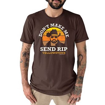 Men's Yellowstone Make Me Send Rip Tee