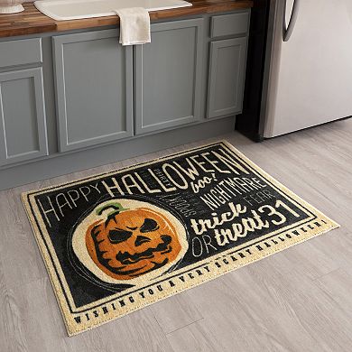Mohawk® Home Very Scary Black Rug