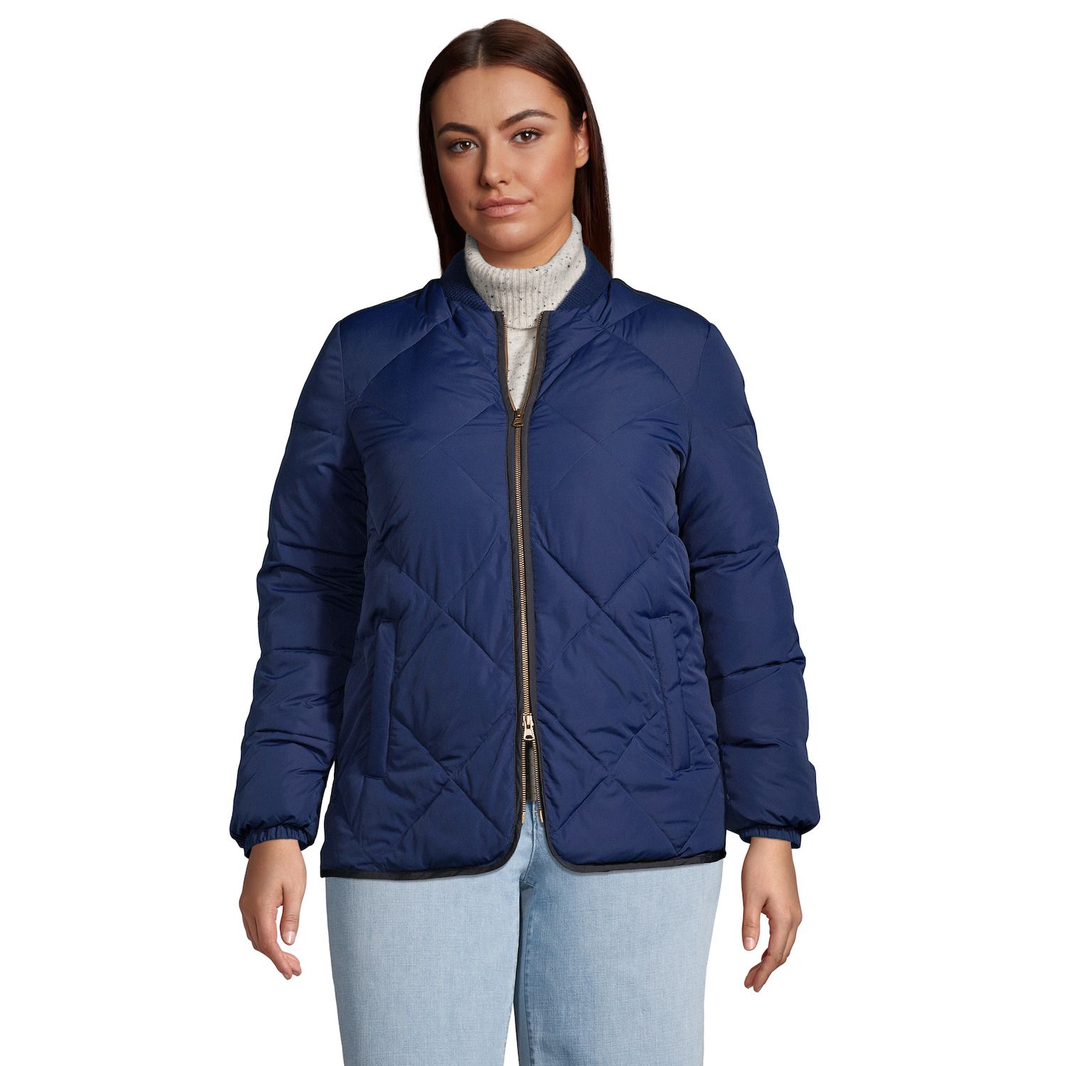 lands end bomber jacket