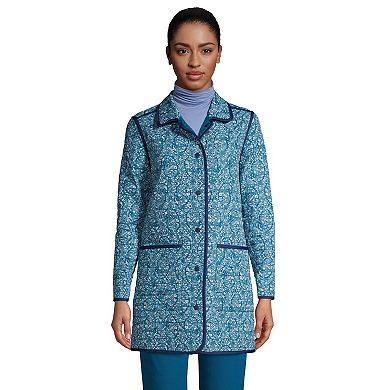 Petite Lands' End Insulated Primaloft Eco Reversible Coat