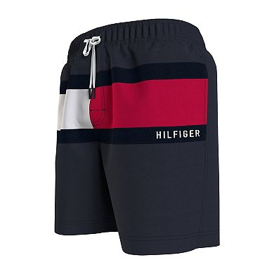 Men's Tommy Hilfiger Tommy Flag Swim Trunks