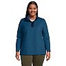 Plus Size Lands' End Insulated Quilted Pullover Jacket