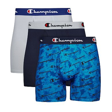 Men's Champion 3-Pack Lightweight Stretch Boxer Brief