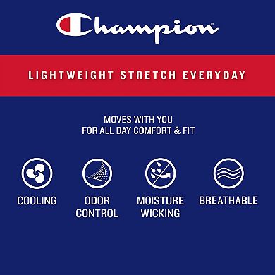 Men's Champion 3-Pack Lightweight Stretch Boxer Brief