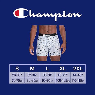 Men s Champion 3 Pack Lightweight Stretch Boxer Brief