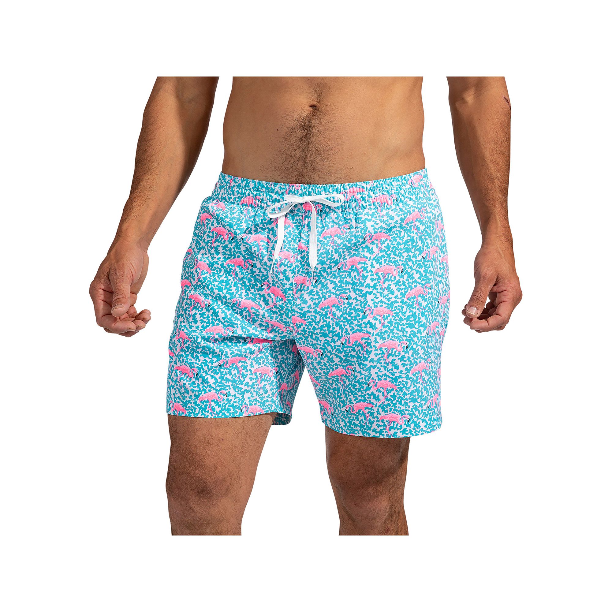 Mens Chubbies 5.5 Swim Trunks, Size: Medium, Blue Team