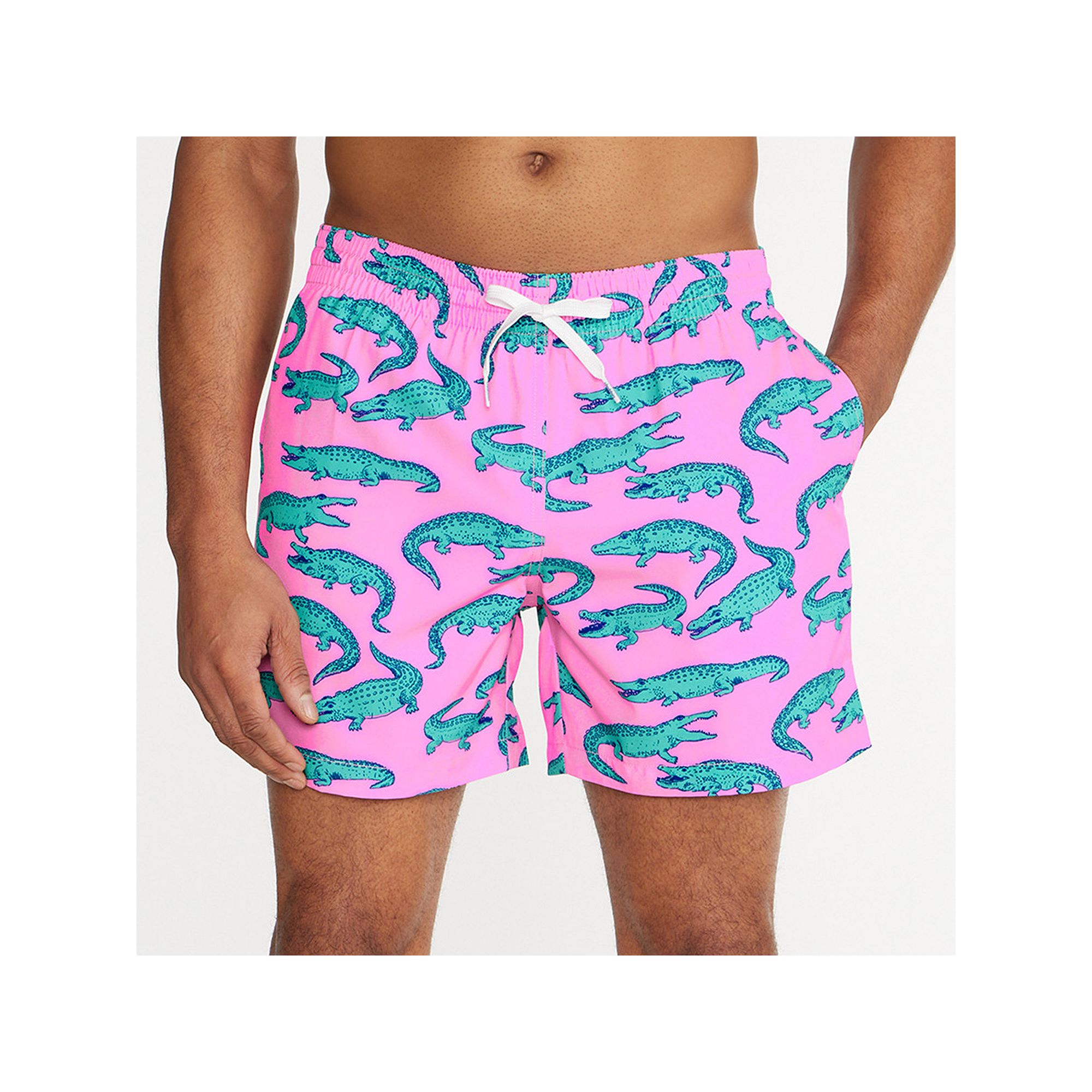 Mens Chubbies 5.5 Swim Trunks, Size: XXL, Glades
