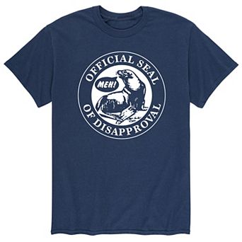 Men's Offical Seal Of Disapproval Tee