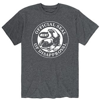 Men's Offical Seal Of Disapproval Tee