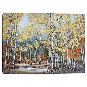 Masterpiece New Aspen Grove Canvas Wall Art