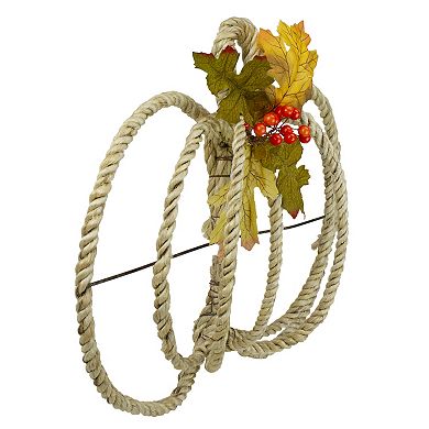 Northlight Rope Pumpkin Wall Decor