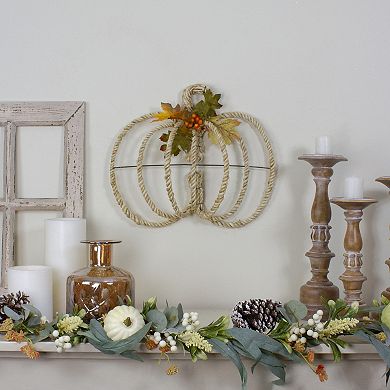 Northlight Rope Pumpkin Wall Decor