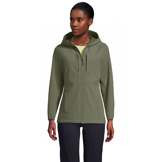 Petite hooded shop fleece jacket