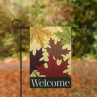 Northlight Welcome Autumn Harvest Outdoor Garden Flag