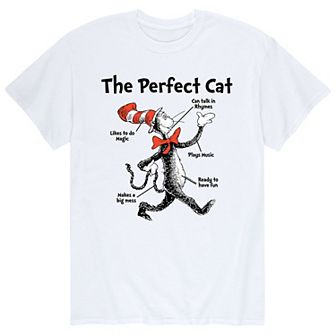 Men's Dr. Seuss Perfect Cat Tee