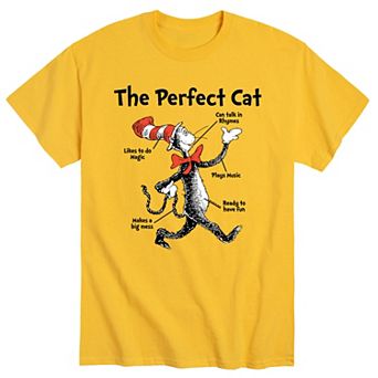 Men's Dr. Seuss Perfect Cat Tee