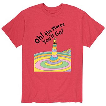 Men's Dr. Seuss Places Youll Go Tee