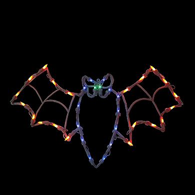 Northlight Light-Up Bat Halloween Window Decor
