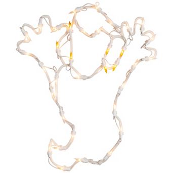 Northlight Light-Up Ghost Halloween Window Decor